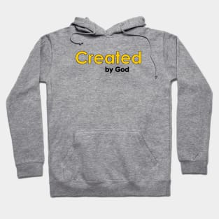 Created by God is Creationism Hoodie